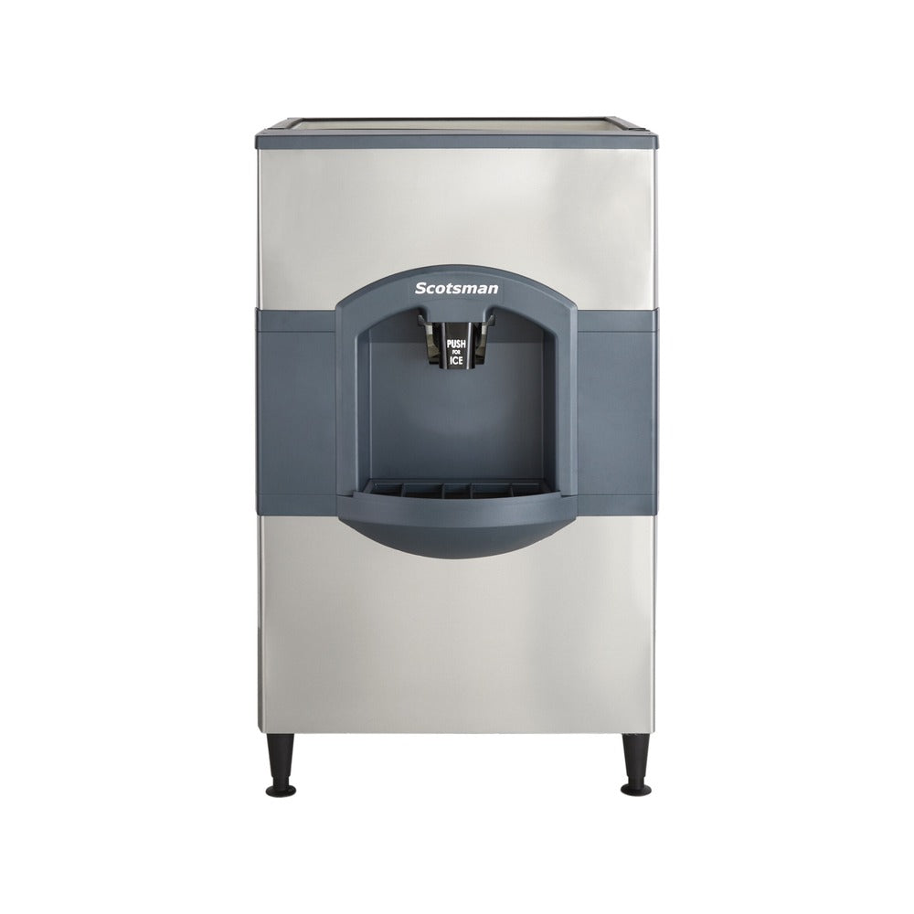 Scotsman HD30B-1 30" icevalet hotel ice dispenser, 180 lb storage, front view