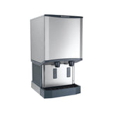 Scotsman HID540AX-1 500 lb touch-free countertop nugget ice & water dispenser, 40 lb storage, front angle view