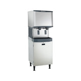 Scotsman HST21-A 21.5-inch stainless steel stand for HID525 and HID540 ice and water dispensers, with locking door, shown with HID525 dispenser, sold separately