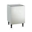 Scotsman HST21B-A 21.5-inch stainless steel stand for HID525 and HID540 ice and water dispensers, basic version, front angle view