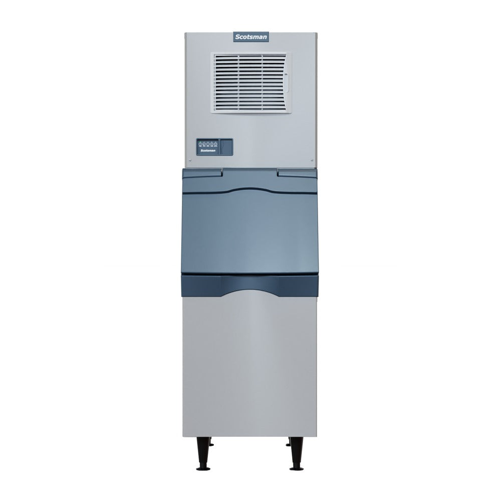 Scotsman MC0522 Prodigy ELITE ice machine shown on a Scotsman B322S ice storage bin (bin sold separately)