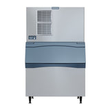 Scotsman MC1448 Prodigy ELITE ice machine shown on a Scotsman B948S ice storage bin (bin sold separately)