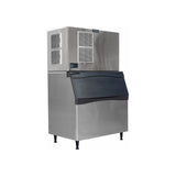 Scotsman MC1448MA-32 ice maker on storage bin