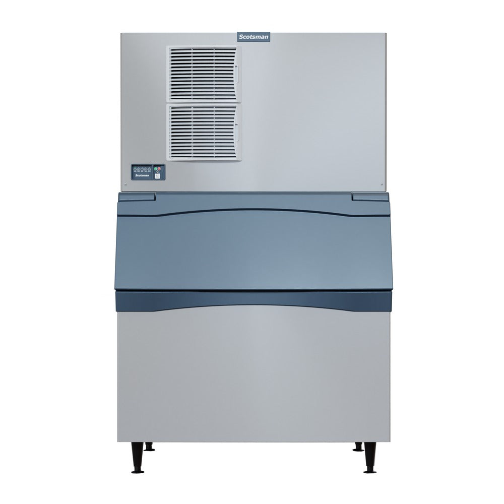 Scotsman MC1448 Prodigy ELITE ice machine shown on a Scotsman B948S ice storage bin (bin sold separately)