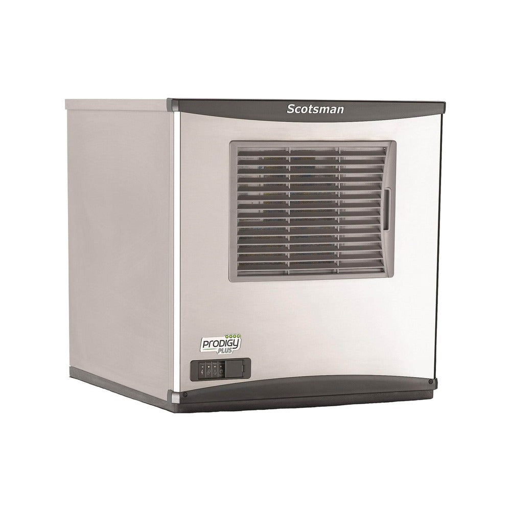 Scotsman NH0422AX-1 Prodigy Plus air-cooled nugget ice machine, front angle view of the air-cooled head