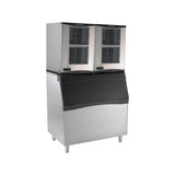 Scotsman NH0922AX-1 Prodigy Plus air-cooled nugget ice machine, shown on a Scotsman ice bin, sold separately