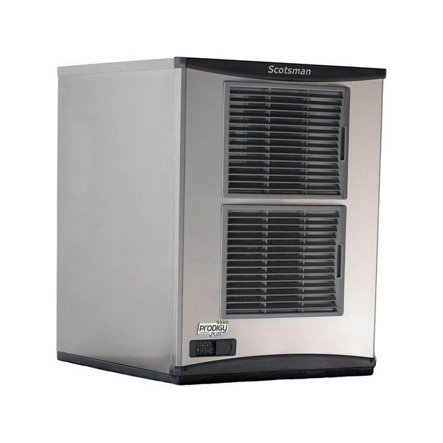 Scotsman NS0922AX-32 Prodigy Plus air-cooled nugget ice machine, front angle view of the air-cooled head