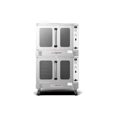 Southbend PCG100S/SD Platinum double deck gas convection oven, front view