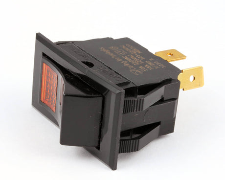 Southbend 1179949, Rocker Switch, Amber Lighted, 115V