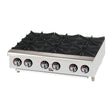 Star 606HF 36" 6-burner gas hot plate