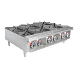 Star 606HF 36" 6-burner gas hot plate (view 3)