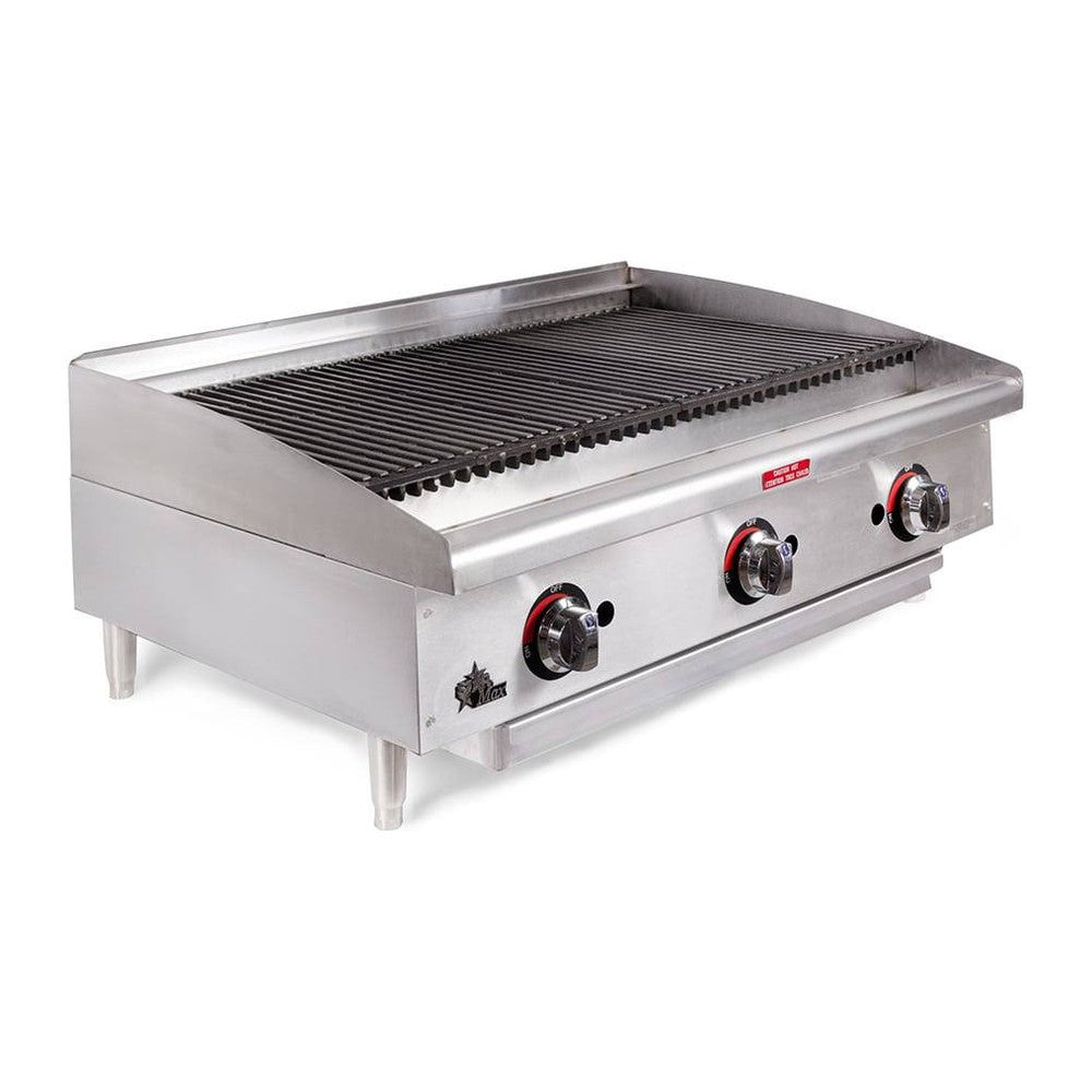 Star 6136RCBF 36" Star-Max radiant gas charbroiler (view 3)