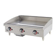 Star 636TSPF 36" Star-Max gas griddle with polished steel plate
