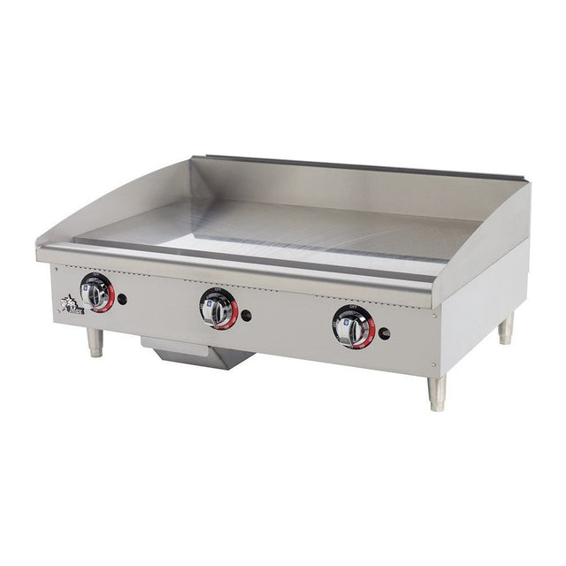 Star 636TSPF 36" Star-Max gas griddle with polished steel plate