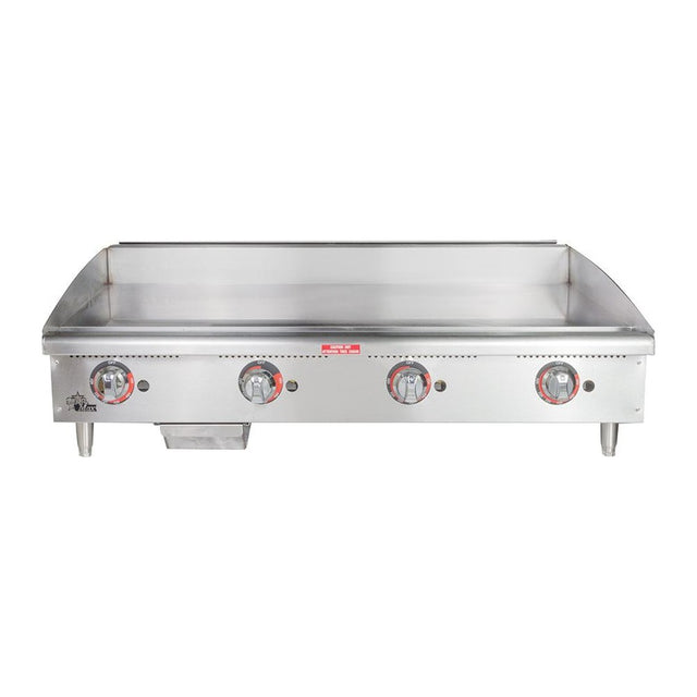 Star 648TF 48" Star-Max gas griddle with polished steel plate