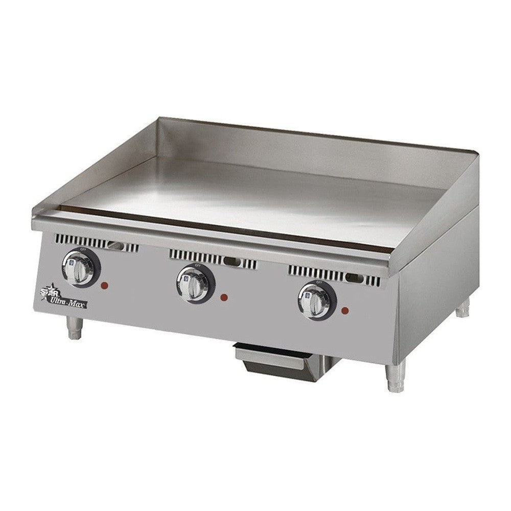 Star 736TCHSA 36" Ultra-Max electric griddle with chrome plate