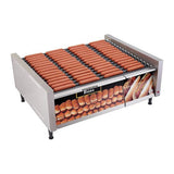 Star 75SCBD hot dog roller grill with 16 Duratec rollers and bun drawer (view 2)