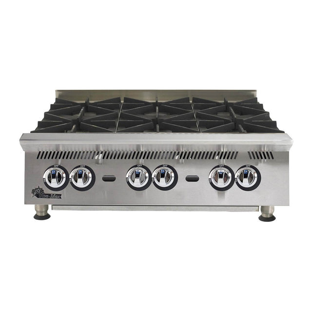 Star 806HA 36" 6-burner gas hot plate