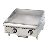 Star 824TCHSA 24" Ultra-Max gas griddle with chrome plate (view 2)