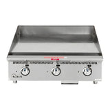 Star 836MA 36" Ultra-Max gas griddle with polished steel plate (view 2)