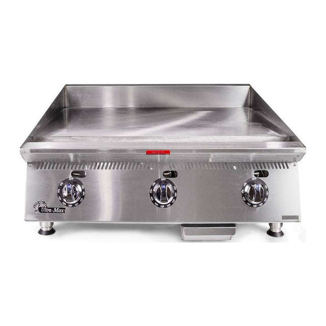 Star 836TA 36" Ultra-Max gas griddle with polished steel plate
