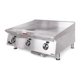 Star 836TA 36" Ultra-Max gas griddle with polished steel plate (view 3)