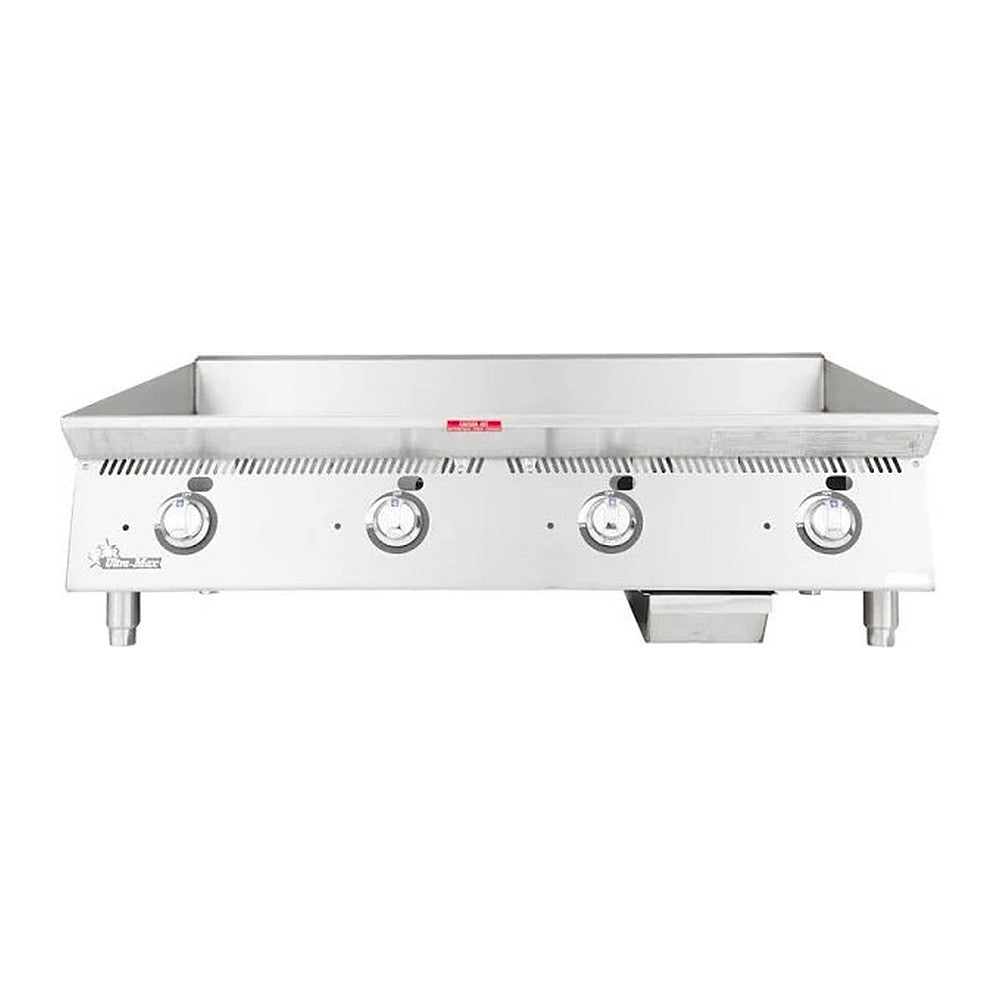 Star 848MA 48" Ultra-Max gas griddle with polished steel plate (view 2)