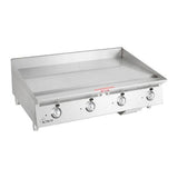 Star 848MA 48" Ultra-Max gas griddle with polished steel plate (view 3)