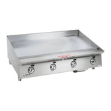 Star 848TA 48" Ultra-Max gas griddle with polished steel plate