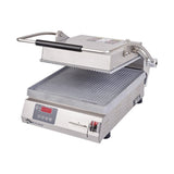 Star PGT14E 14" single panini grill with grooved aluminum plates (view 2)
