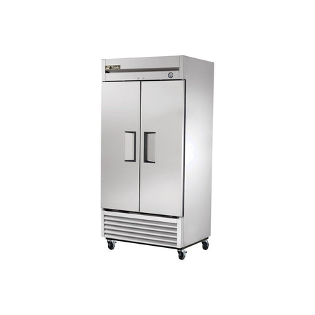 True T-35F-HC 39-1/2" 2 solid door reach-in freezer, front view with doors closed