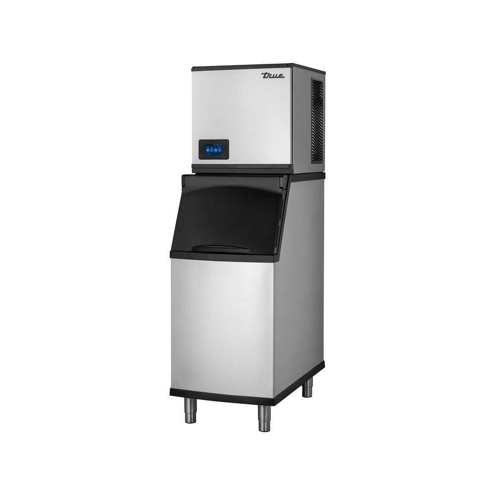 True TIB-422-A ice storage bin shown with a True TCIM-422 ice machine on top (ice machine sold separately)