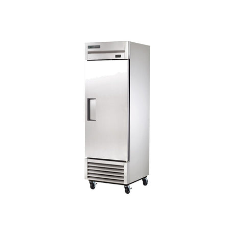True TS-23-HC 27 inch 1 solid door reach-in refrigerator, front view, doors closed