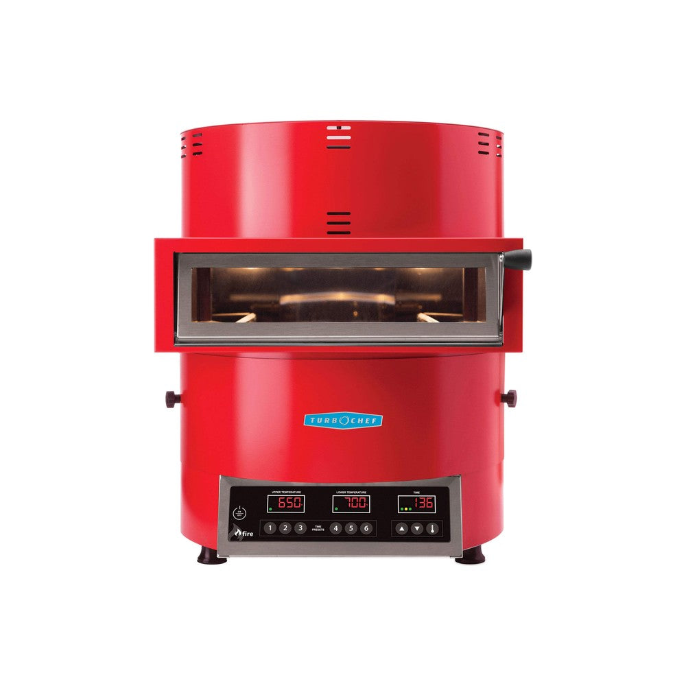 Turbo Chef FRE-9600-1 Fire countertop ventless pizza oven, Traffic Red