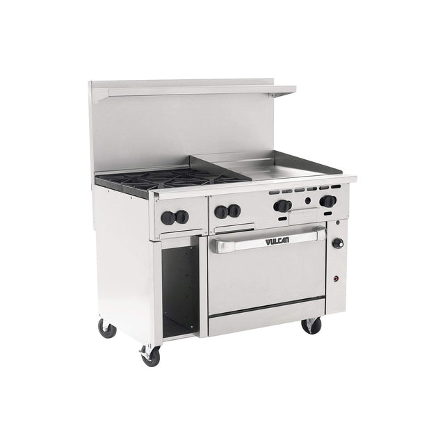 Vulcan 48S-4B24GN 48" natural gas restaurant range