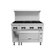 Vulcan 48S-8BN 48" natural gas restaurant range