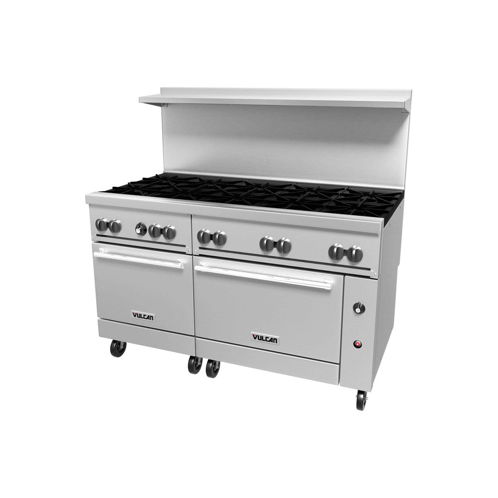 Vulcan 60SS-10BN 60" natural gas restaurant range, view 2