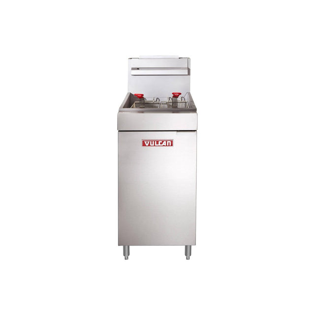 Vulcan LG300-2 40 lb propane gas floor fryer
