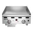 Vulcan MSA24-101 24" countertop gas griddle