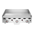 Vulcan MSA36-101 36" countertop gas griddle