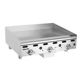 Vulcan MSA36-101 36" countertop gas griddle, view 3