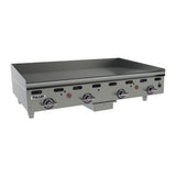 Vulcan MSA48-101 48" countertop gas griddle, view 2