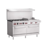 Vulcan SX60F-6B24GN 60" natural gas restaurant range, view 2
