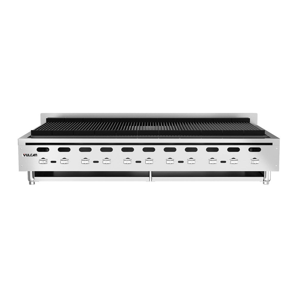 Vulcan VACB60-101 62-1/8" countertop gas charbroiler, view 2