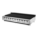 Vulcan VACB60-101 62-1/8" countertop gas charbroiler, view 3