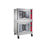 Vulcan VC44ED electric double deck convection oven, view 2