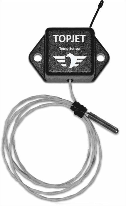 topjet alert premiere wireless air temperature sensor w/ probe